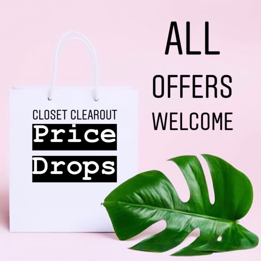 PRICE DROPS - CLOSET CLEAROUT